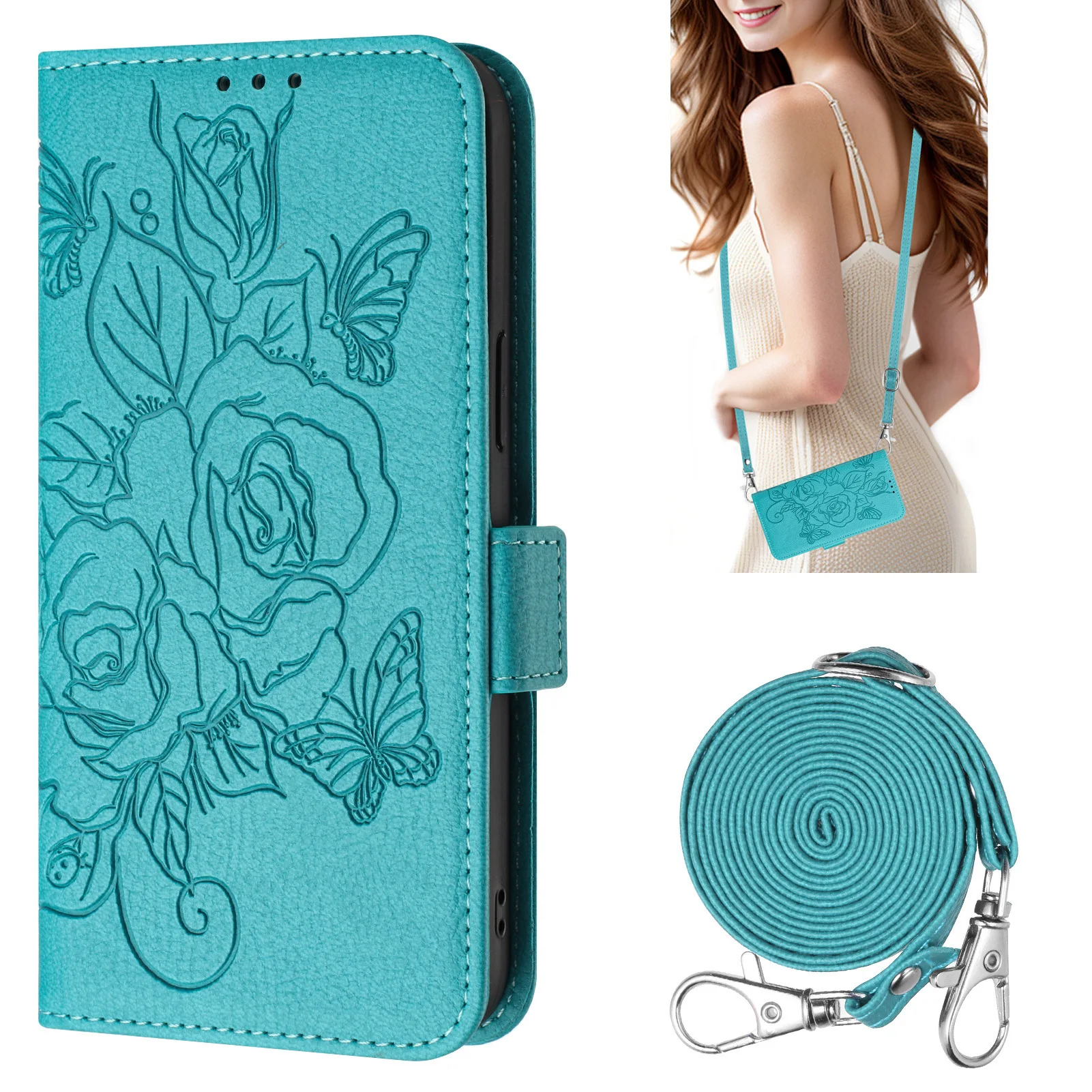 Rose Pattern Crossbody Wallet Case For Tecno Pova 6 Neo Pro 5 4 Leather Shoulder Strap 3 Cards Flip Cover For Tecno Pova 6 Pro
Rose Pattern Crossbody Wallet Case For Tecno Pova 6 Neo Pro 5 4 Leather Shoulder Strap 3 Cards Flip Cover For Tecno Pova 6 Pro
