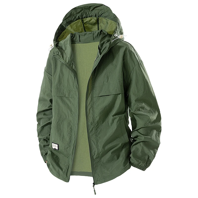New Summer Men Hooded Large Size M-XL Sunscreen Clothing Men's Fashion Outdoor Light Breathable UPF50+ Couple Skin Jacket
New Summer Men Hooded Large Size M-XL Sunscreen Clothing Men's Fashion Outdoor Light Breathable UPF50+ Couple Skin Jacket