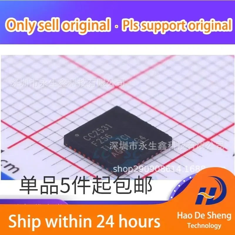 10 шт./лот CC2531F256RHAR CC2531F256 CC2531 VQFN40 Новые оригинальные в наличии
10 шт./лот CC2531F256RHAR CC2531F256 CC2531 VQFN40 Новые оригинальные в наличии