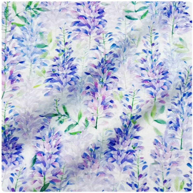 Элегантная хлопковая ткань с акварельным принтом лаванды для одежды, обложек для книг, блокнотов, юбок, скатертей, штор, M189
Элегантная хлопковая ткань с акварельным принтом лаванды для одежды, обложек для книг, блокнотов, юбок, скатертей, штор, M189