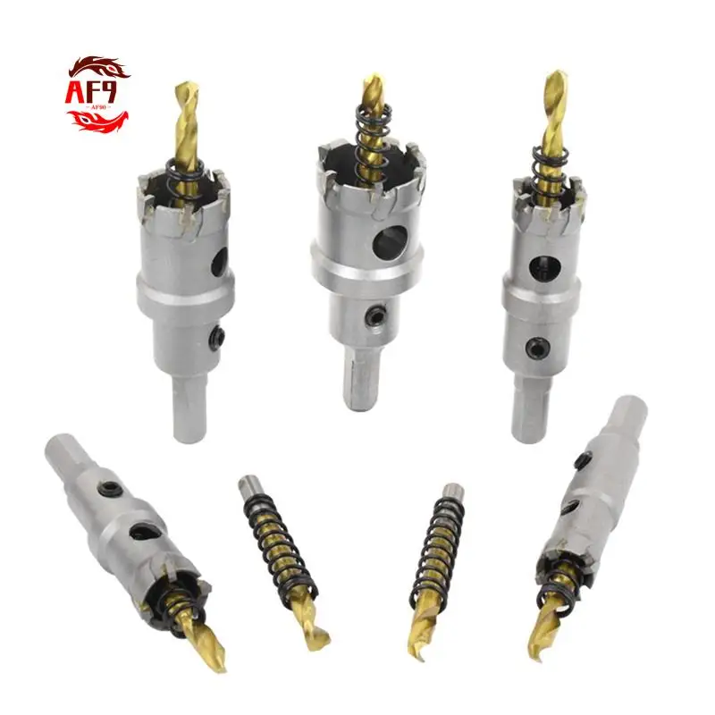 AF90-7PC 3-Edge Stainless Steel Titanium Alloy Plated Hole Opener Thick Steel Plate Iron Plate Hole Punch Metal Bit
AF90-7PC 3-Edge Stainless Steel Titanium Alloy Plated Hole Opener Thick Steel Plate Iron Plate Hole Punch Metal Bit