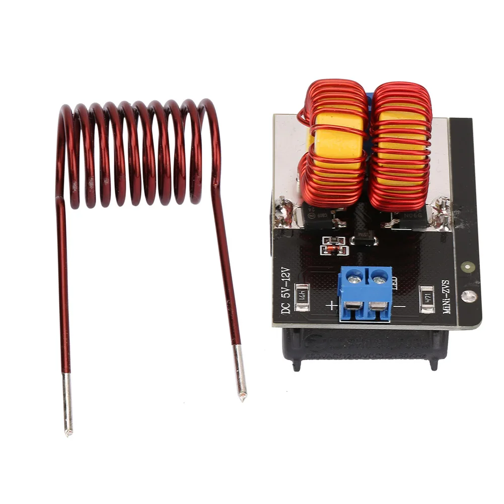 120W Mini Zero-Voltage Switching (ZVS) Heater, 5–12.0 V DC Input Voltage, Induction Heater, High-Frequency Power Supply Module
120W Mini Zero-Voltage Switching (ZVS) Heater, 5–12.0 V DC Input Voltage, Induction Heater, High-Frequency Power Supply Module