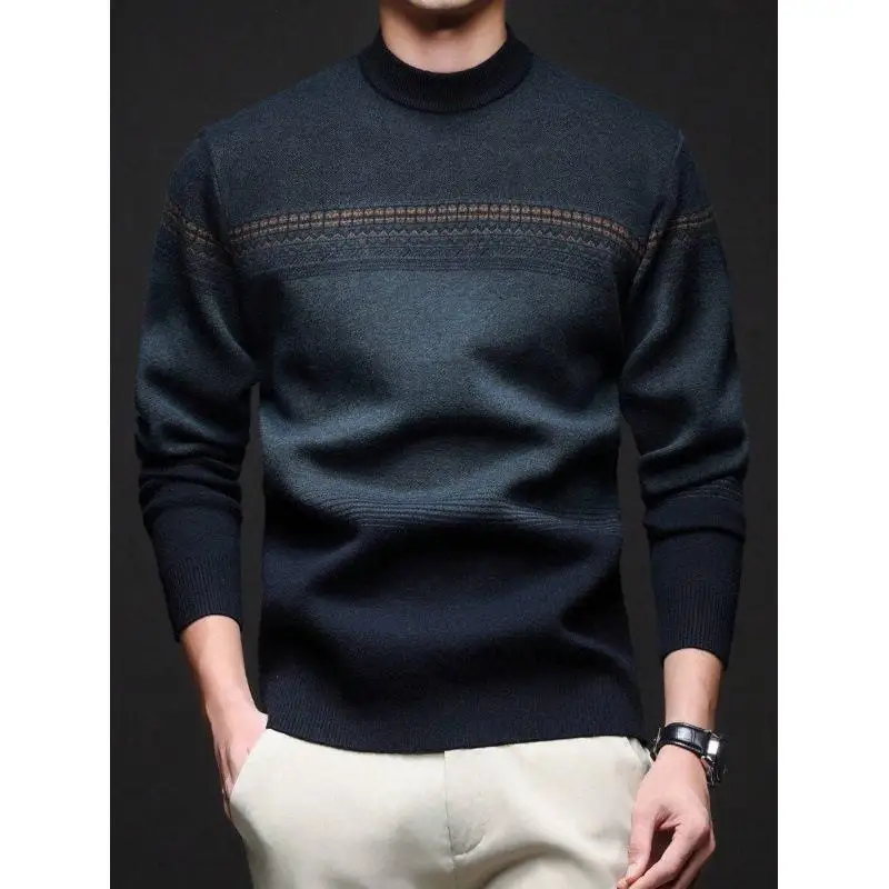 Men's Chenille Sweater Batwing Sleeve Collar Five-Quarter Length Knittedwear Winter Collection Non-deformable Fabric
Men's Chenille Sweater Batwing Sleeve Collar Five-Quarter Length Knittedwear Winter Collection Non-deformable Fabric