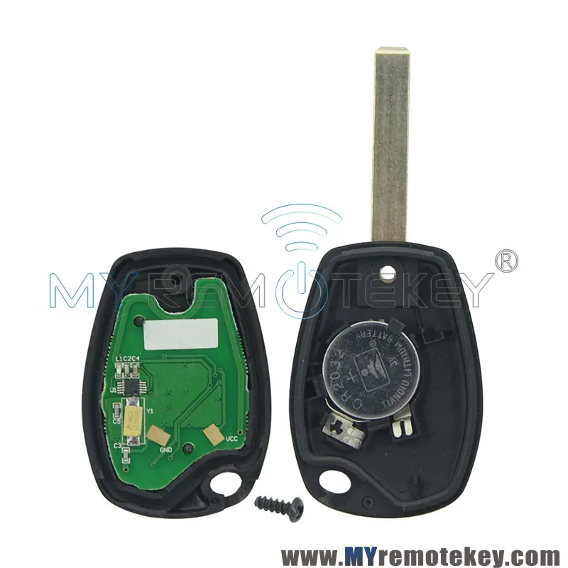 REMTEKEY Remote key 3 button 434mhz VA6 blade PCF7947AT ASK for Renault Clio Kangoo Modus Master Twingo 2006-2012
REMTEKEY Remote key 3 button 434mhz VA6 blade PCF7947AT ASK for Renault Clio Kangoo Modus Master Twingo 2006-2012