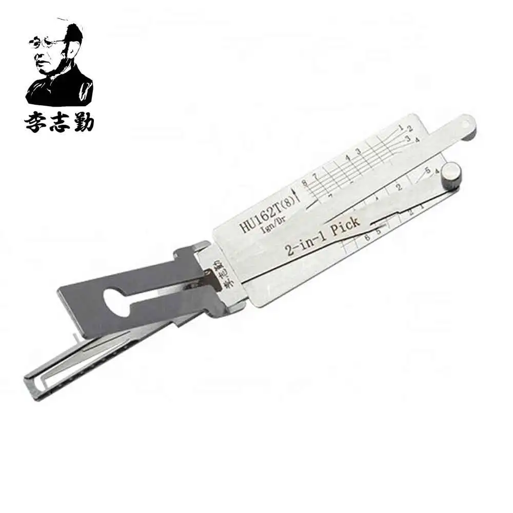 Lishi 2-In-1 LOCKSMITH TOOL HU162T / 8Cut / AG FOR Audi / Volkswagen Models 2015 and up with HU162T Blade Keyway
Lishi 2-In-1 LOCKSMITH TOOL HU162T / 8Cut / AG FOR Audi / Volkswagen Models 2015 and up with HU162T Blade Keyway