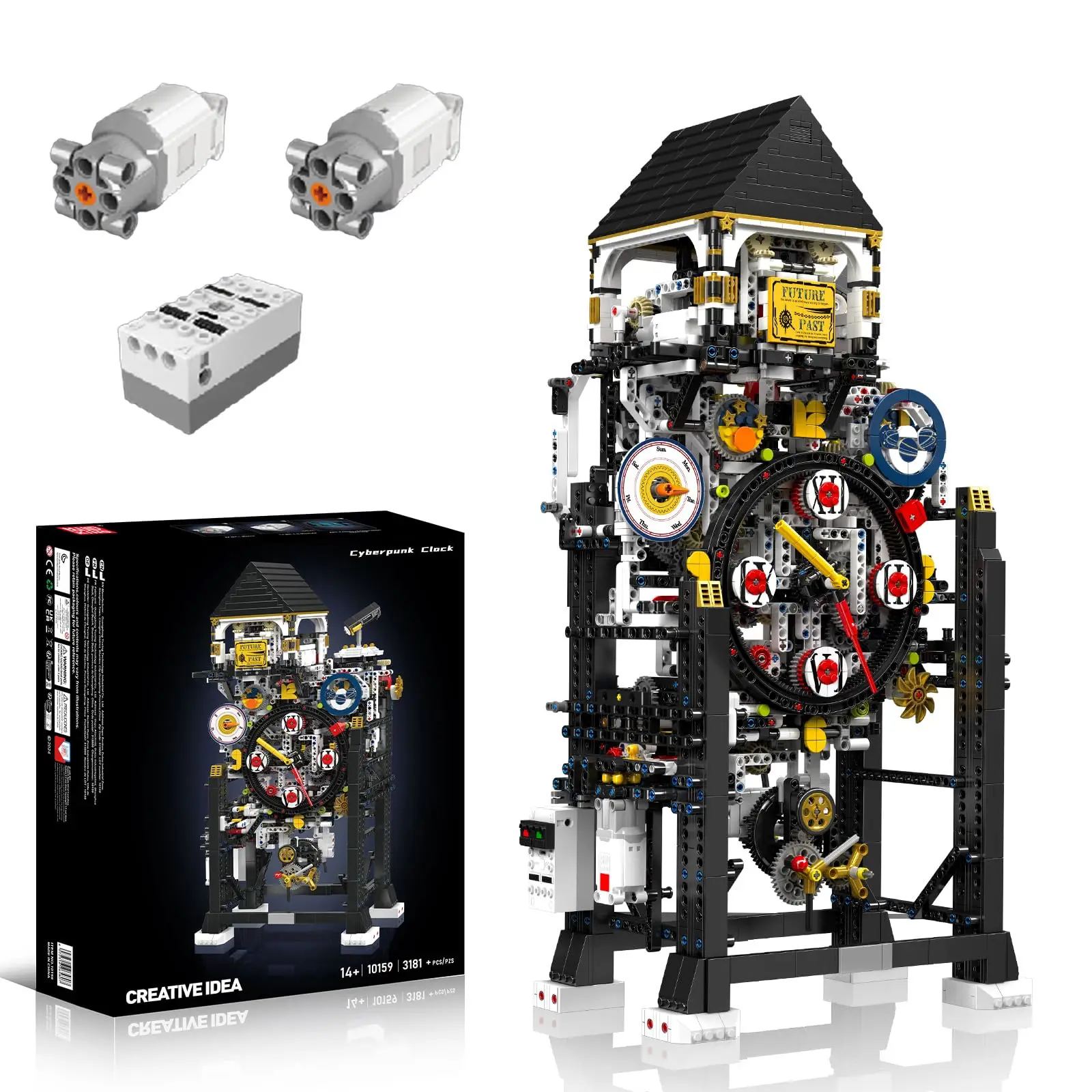 Набор для сборки больших часов из 3181+ деталей, модный конструктор часов - механическая модель, настольное украшение, подарки для взрослых
Набор для сборки больших часов из 3181+ деталей, модный конструктор часов - механическая модель, настольное украшение, подарки для взрослых