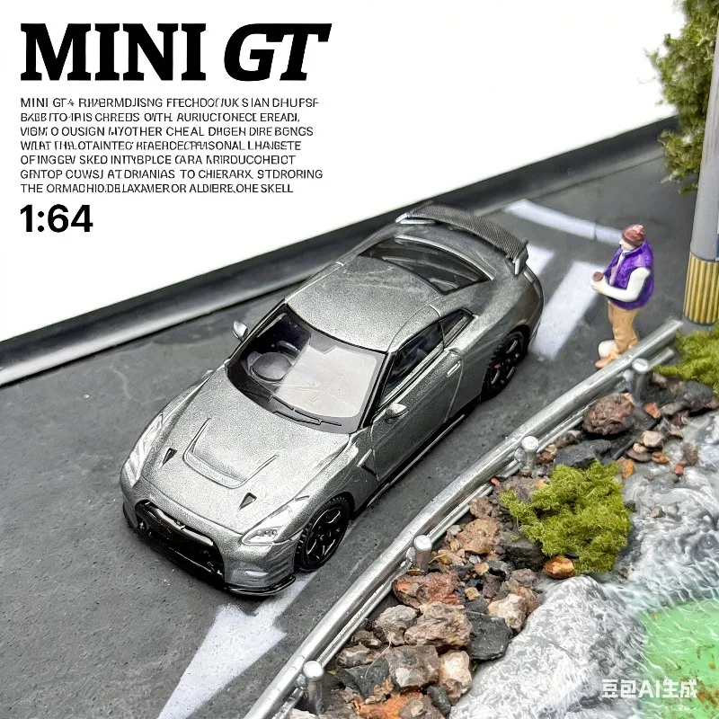 MINI GT 1:64 #1089 Nissan GT-R R35 2013 NISMO CRS Simulation Alloy Car Model, Boys' Toy, Adult Collection Item.
MINI GT 1:64 #1089 Nissan GT-R R35 2013 NISMO CRS Simulation Alloy Car Model, Boys' Toy, Adult Collection Item.