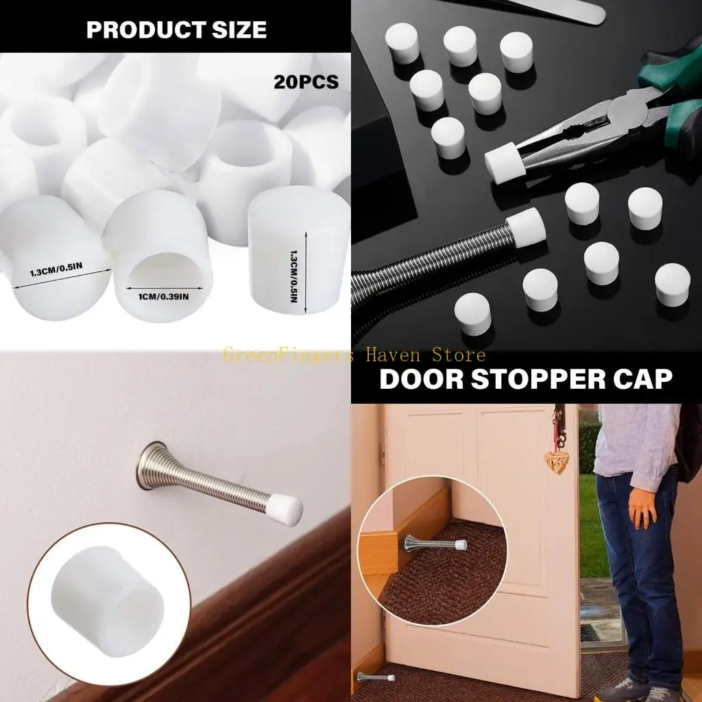 F68D Upgrades Door Stop Caps Door Stop Replacement Tips set for Quiet & Scratch Frees
F68D Upgrades Door Stop Caps Door Stop Replacement Tips set for Quiet & Scratch Frees