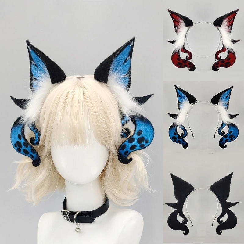 Halloween Headdress Sea Demon Demon Cthulhu Beast Ear HeaddressDiffuseDress DarkOctopus Sea MonsterTentacle Beast Ear Hair Hoop
Halloween Headdress Sea Demon Demon Cthulhu Beast Ear HeaddressDiffuseDress DarkOctopus Sea MonsterTentacle Beast Ear Hair Hoop