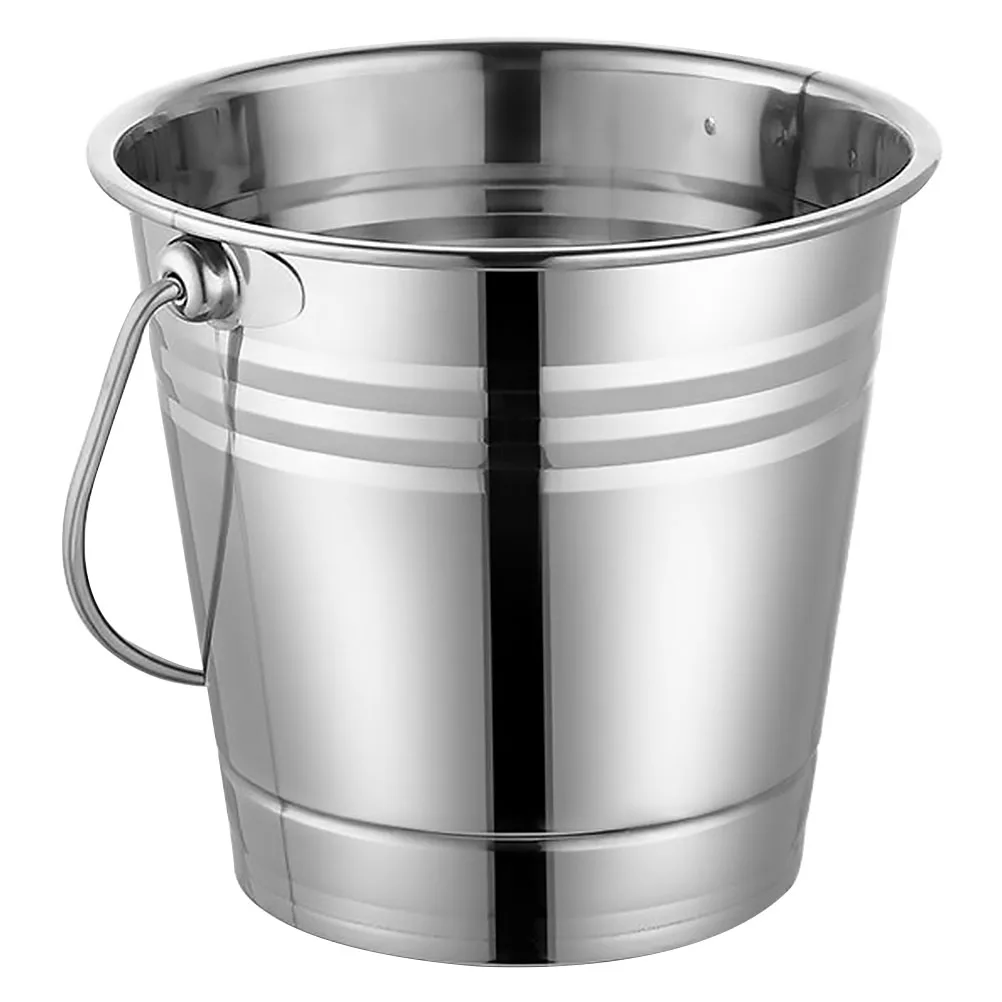 Large Ice Bucket Stainless Steel Portable Handle Cooling Beer Party KTV Cafe Bar Home Use Ice Container
Large Ice Bucket Stainless Steel Portable Handle Cooling Beer Party KTV Cafe Bar Home Use Ice Container