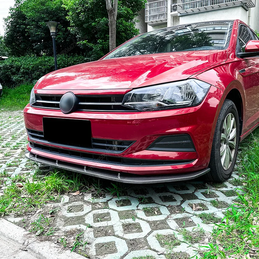 Car Front Bumper Spoiler Lip For Volkswagen Polo MK6 Virtus 2018-2023 ABS Black / Carbon Look Body Kits Splitter Diffuser Tuning
Car Front Bumper Spoiler Lip For Volkswagen Polo MK6 Virtus 2018-2023 ABS Black / Carbon Look Body Kits Splitter Diffuser Tuning