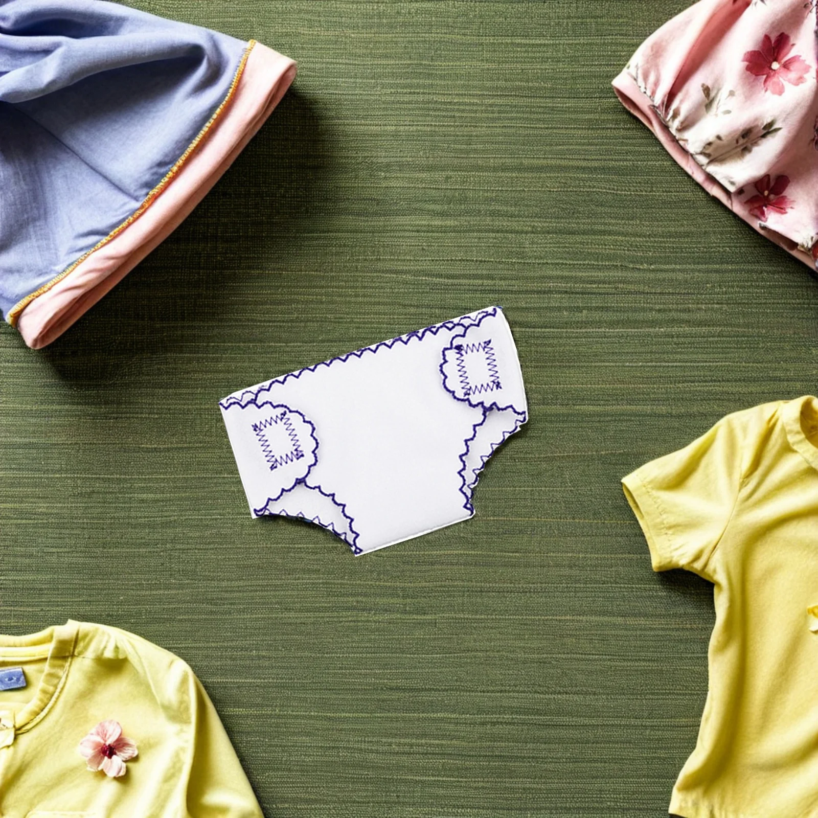 4Pcs Mini Diapers for 18 Inch Girl Realistic Fabric Underwear Reusable Pretend Play Dress Up Accessories
4Pcs Mini Diapers for 18 Inch Girl Realistic Fabric Underwear Reusable Pretend Play Dress Up Accessories