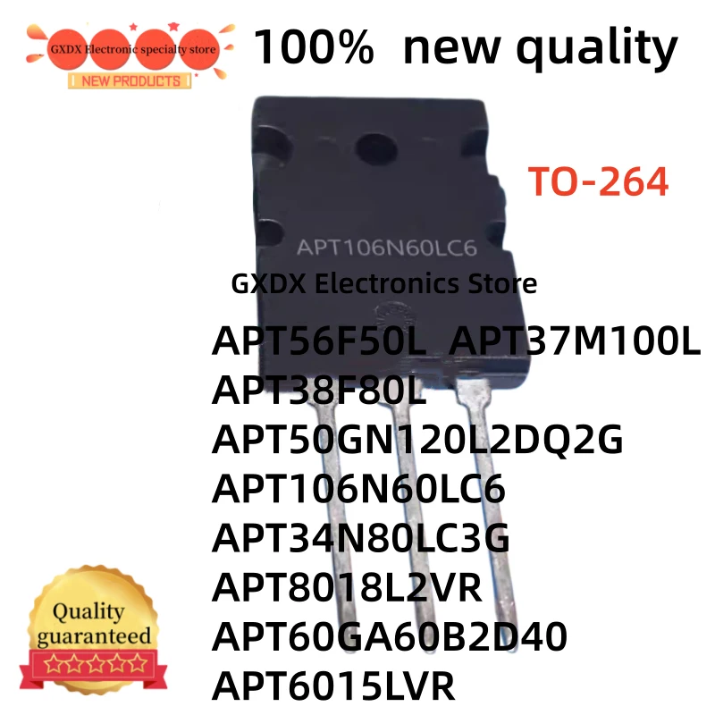 10-20 шт. новые APT56F50L APT37M100L APT38F80L APT50GN120L2DQ2G APT106N60LC6 APT34N80LC3G APT8018L2VR APT60GA60B2D40 APT6015LVR
10-20 шт. новые APT56F50L APT37M100L APT38F80L APT50GN120L2DQ2G APT106N60LC6 APT34N80LC3G APT8018L2VR APT60GA60B2D40 APT6015LVR