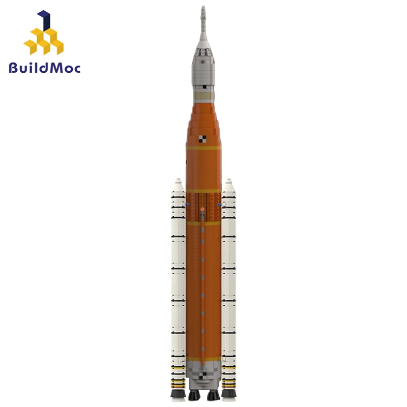 2384Pcs DIY Rocket Building Kit MOC Space Launch System SLS Block 1 Heavy-lift Expendable Launch Vehicle Brick Model Kid Toy
2384Pcs DIY Rocket Building Kit MOC Space Launch System SLS Block 1 Heavy-lift Expendable Launch Vehicle Brick Model Kid Toy