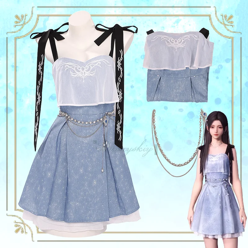 Miss Hunter Camisole Dress For Girls Women Suit Game Love And Deepspace Cosplay Costume Halloween Uniform Carnival Suit ^*#
Miss Hunter Camisole Dress For Girls Women Suit Game Love And Deepspace Cosplay Costume Halloween Uniform Carnival Suit ^*#