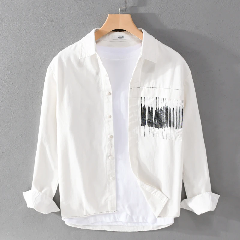 New Style Long-sleeve Casual Patchwork Fashion Comfortable Brand Cotton Shirts For Men Tops Clothing Camisa Masculina Drop-Ship
New Style Long-sleeve Casual Patchwork Fashion Comfortable Brand Cotton Shirts For Men Tops Clothing Camisa Masculina Drop-Ship