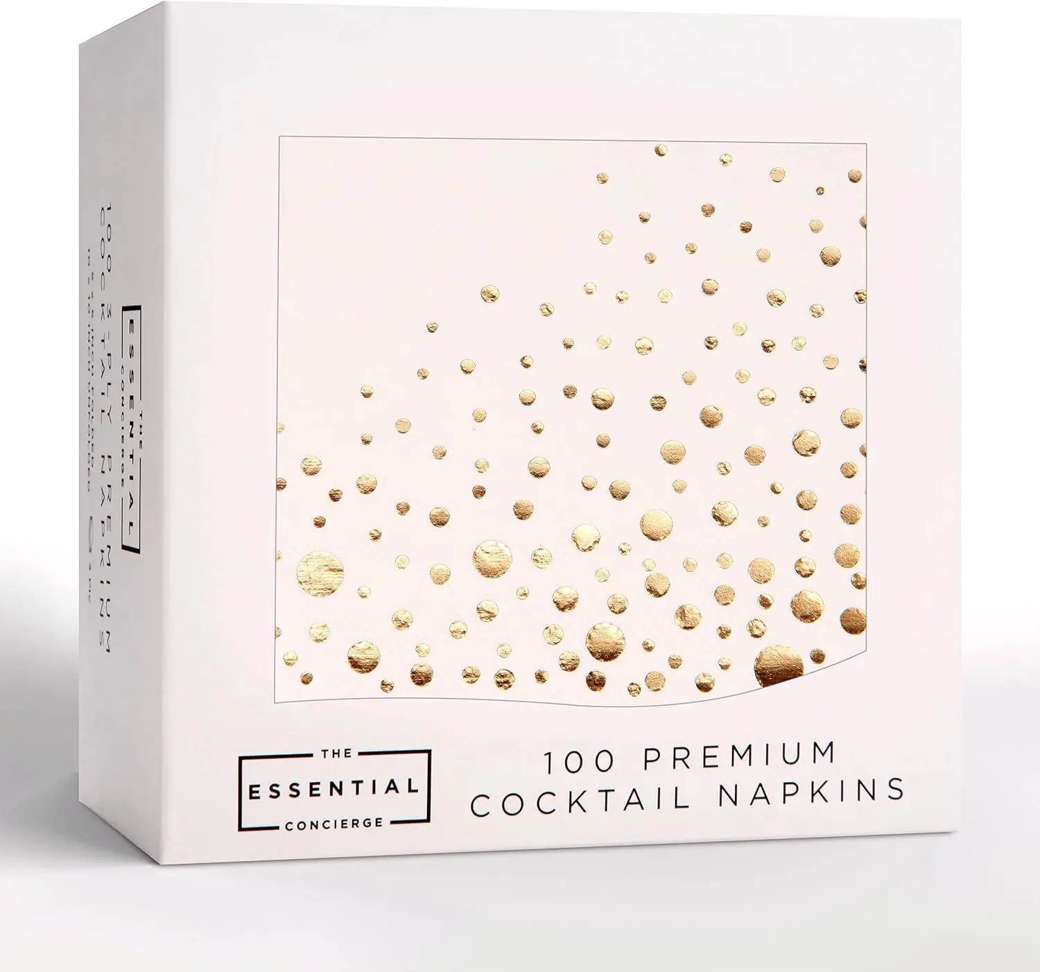 Стильные золотые коктейльные салфетки, 100 одноразовых салфеток для вечеринок, 3-слойные, 5x5 дюймов, белые с золотом, для свадеб и вечеринок
Стильные золотые коктейльные салфетки, 100 одноразовых салфеток для вечеринок, 3-слойные, 5x5 дюймов, белые с золотом, для свадеб и вечеринок