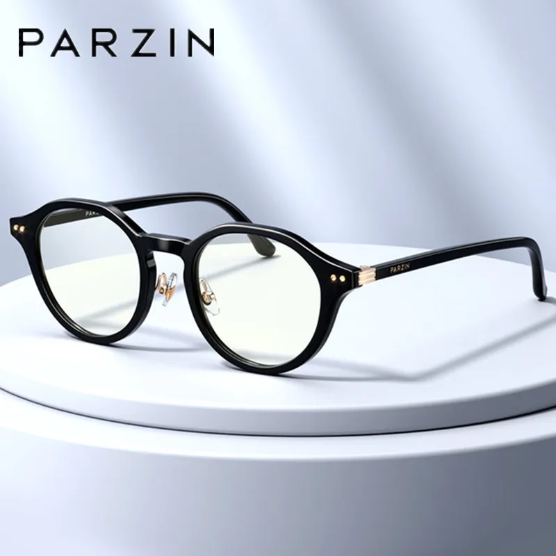 PARZIN Prescription Glasses Frame Women Vintage Round Myopia Optical Eyeglass Frame Men Computer Glasses New 15833
PARZIN Prescription Glasses Frame Women Vintage Round Myopia Optical Eyeglass Frame Men Computer Glasses New 15833