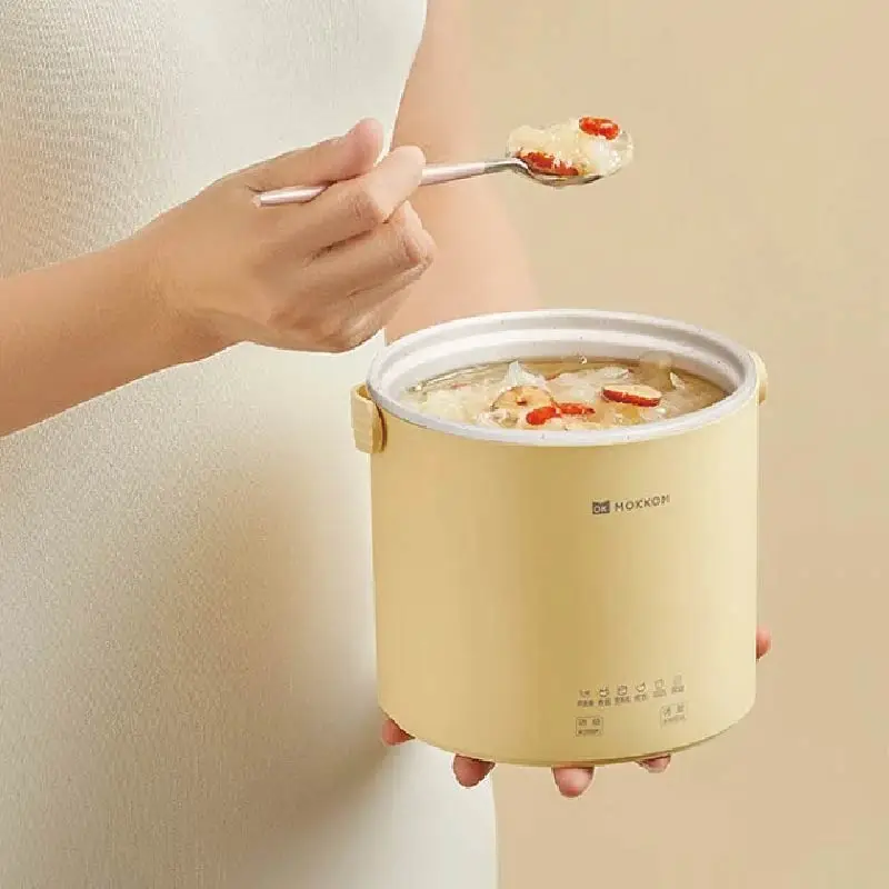 220V Smart Nonstick Rice Cooker Reservation Slow Cooker Mini Electric Hot Pot Multifunctional Portable Cooker Soup Pot 800ml
220V Smart Nonstick Rice Cooker Reservation Slow Cooker Mini Electric Hot Pot Multifunctional Portable Cooker Soup Pot 800ml