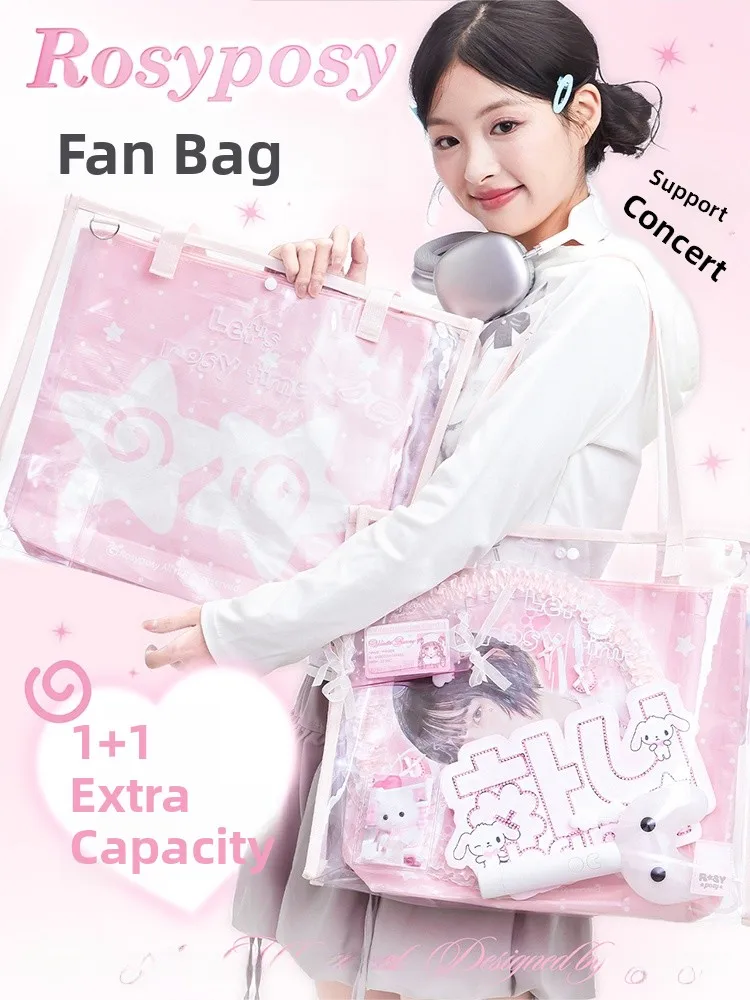 RosyPosy Large Capaci Woven Bag Transparent Handheld Storage Bag Support Bag Faionable Vertical Square Bag for Youth
RosyPosy Large Capaci Woven Bag Transparent Handheld Storage Bag Support Bag Faionable Vertical Square Bag for Youth