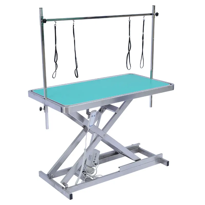 Электрический стол для ухода за собаками из нержавеющей стали, регулируемый по высоте, для удобного ухода за домашними животными
Электрический стол для ухода за собаками из нержавеющей стали, регулируемый по высоте, для удобного ухода за домашними животными