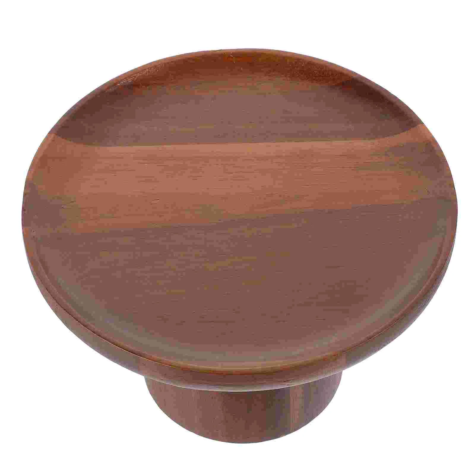 Wooden Cake Stand Plate Wedding Tray Party Holder Desktop for Display Round Pans
Wooden Cake Stand Plate Wedding Tray Party Holder Desktop for Display Round Pans
