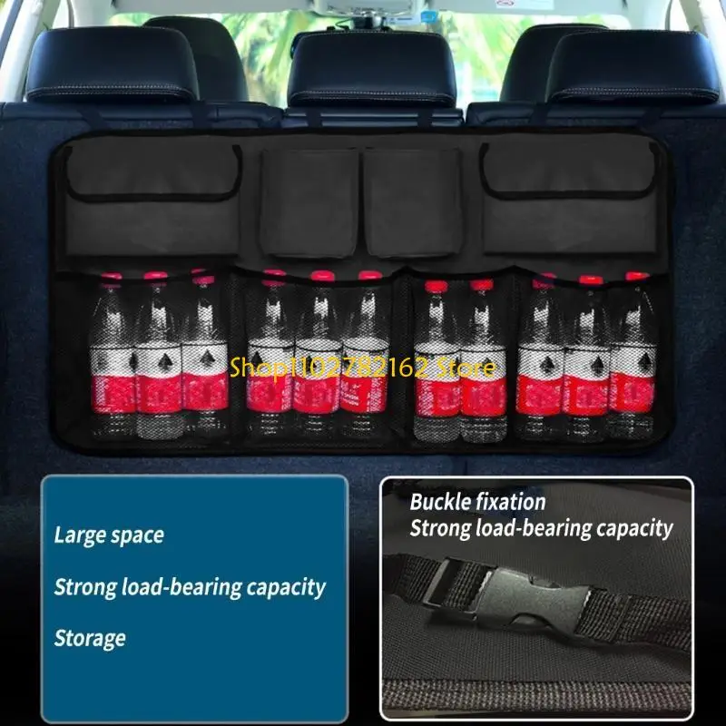 547B Car Trunk Organizers Hanging Rear Seats Back Net Mesh Cargo Storage Bag Waterproof
547B Car Trunk Organizers Hanging Rear Seats Back Net Mesh Cargo Storage Bag Waterproof