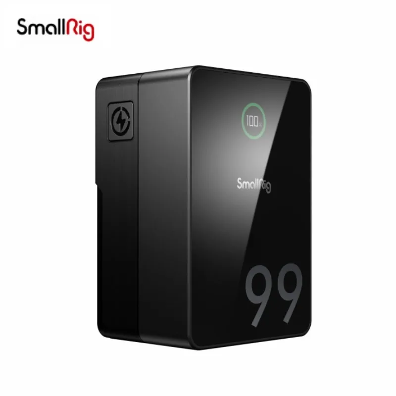 SmallRig VB99 Pro V-Mount high-capacity battery Type-C/D-TAP Input/Output Dual USB-C/ DC Micro Pocket Battery 4292
SmallRig VB99 Pro V-Mount high-capacity battery Type-C/D-TAP Input/Output Dual USB-C/ DC Micro Pocket Battery 4292