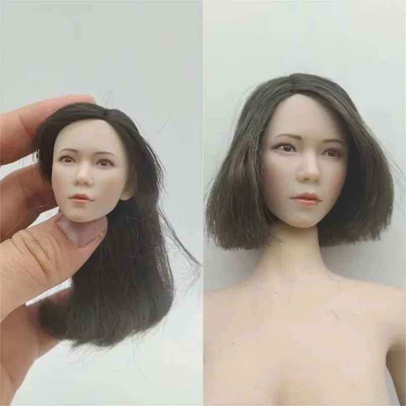 SUPER DUCK 1/6 Scale SDH034 Asian Girl Head Sculpt Ponytail Beauty Girl Model for 12in Phicen Tbleague Action Figure Toy
SUPER DUCK 1/6 Scale SDH034 Asian Girl Head Sculpt Ponytail Beauty Girl Model for 12in Phicen Tbleague Action Figure Toy