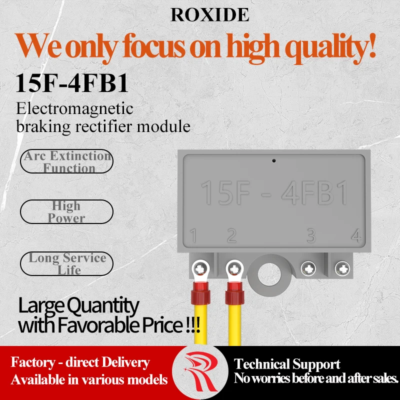 15F-4FB1 & 10F-6FB1 Motor Marine Brake Half-Wave Rectifier Special Rectifier Module for Sumitomo Motor
15F-4FB1 & 10F-6FB1 Motor Marine Brake Half-Wave Rectifier Special Rectifier Module for Sumitomo Motor