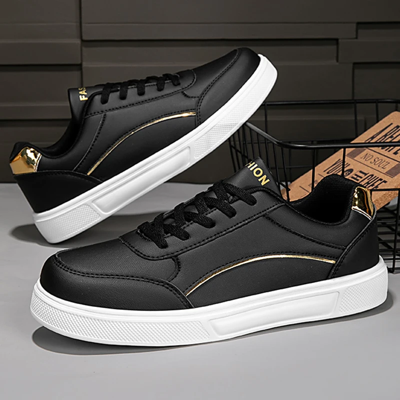 Business Casual Men's Shoes Soft Women Shoes Comfortable Casual PU Leather Shoes for Men Autumn Solid White Men Sneakers
Business Casual Men's Shoes Soft Women Shoes Comfortable Casual PU Leather Shoes for Men Autumn Solid White Men Sneakers