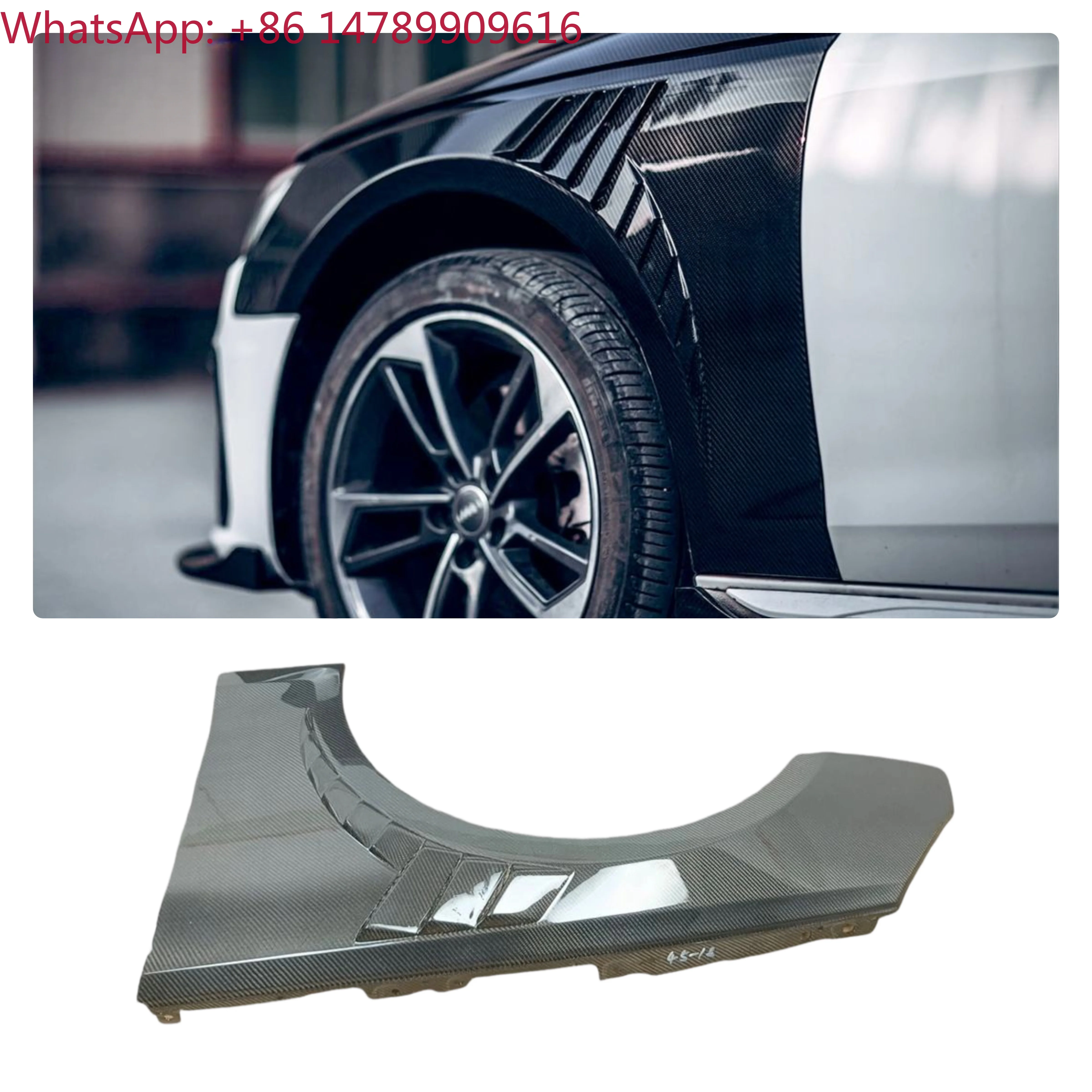 Retrofitting Auto PartsA4 B9 Carbon Fiber Fender For A4 B9 2020-2023Custom Body Kit
Retrofitting Auto PartsA4 B9 Carbon Fiber Fender For A4 B9 2020-2023Custom Body Kit