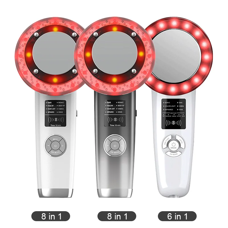 8/6 In 1 Ultrasonic Cavitation Machine EMS Body Shaper Tummy Slimming Anti Cellulite RF LED Face Skin Massager Beauty Device
8/6 In 1 Ultrasonic Cavitation Machine EMS Body Shaper Tummy Slimming Anti Cellulite RF LED Face Skin Massager Beauty Device
