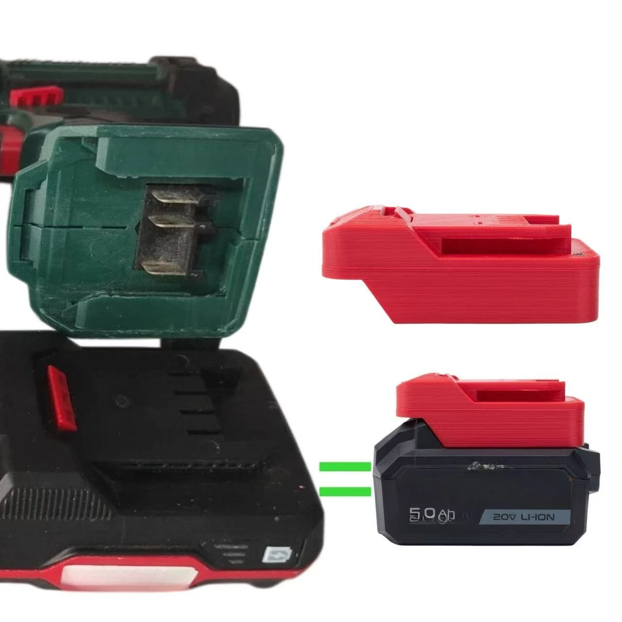 Adapter for SKIL 20V Li-ion Battery To Parkside X20V TEAM Battery Cordless Tools (Only Adapter)
Adapter for SKIL 20V Li-ion Battery To Parkside X20V TEAM Battery Cordless Tools (Only Adapter)