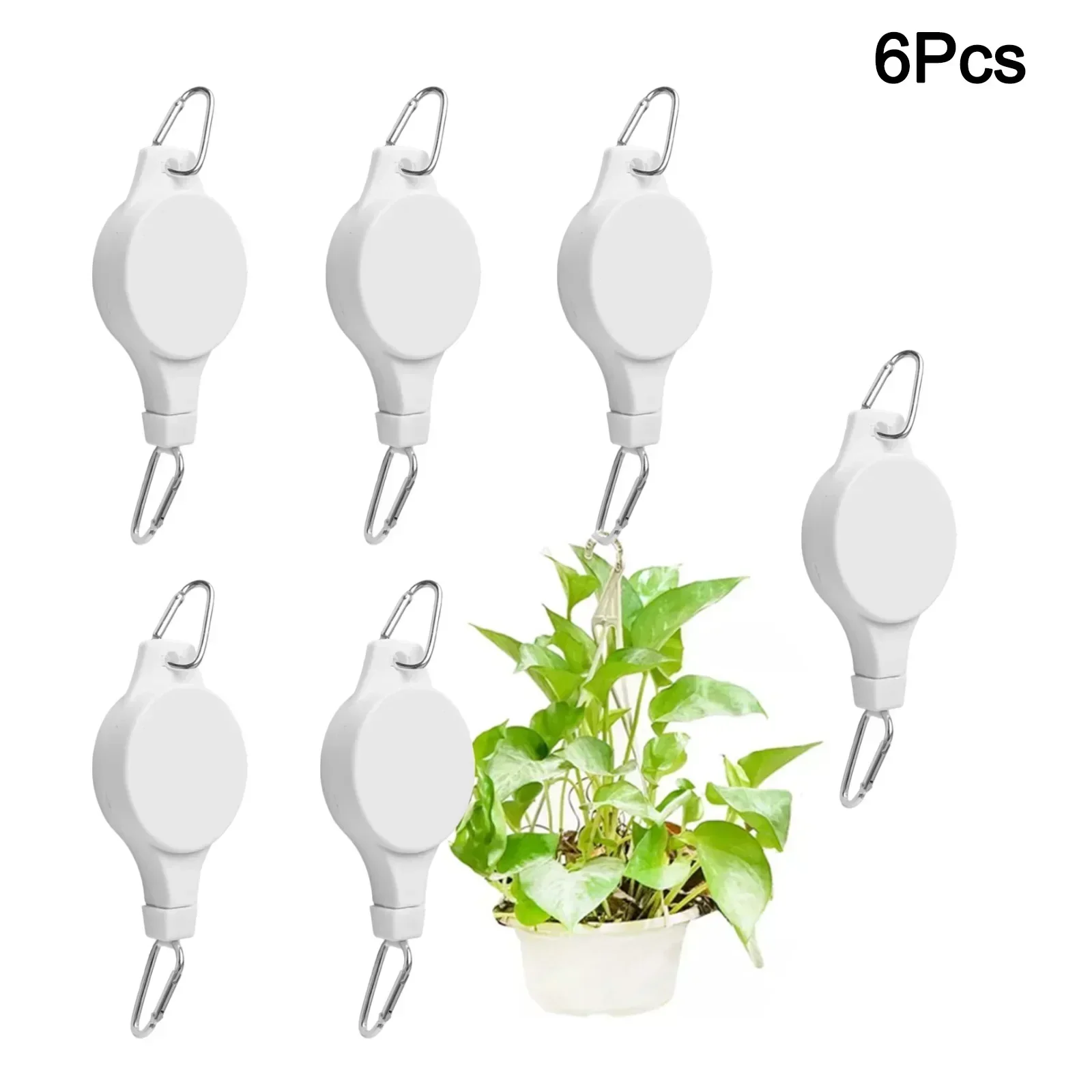 New Practical Plant Hook Pulley Pulley Pulley, Pots Pulleys Raise Rope Basket Baskets Bird Flower Hooks Plants
New Practical Plant Hook Pulley Pulley Pulley, Pots Pulleys Raise Rope Basket Baskets Bird Flower Hooks Plants