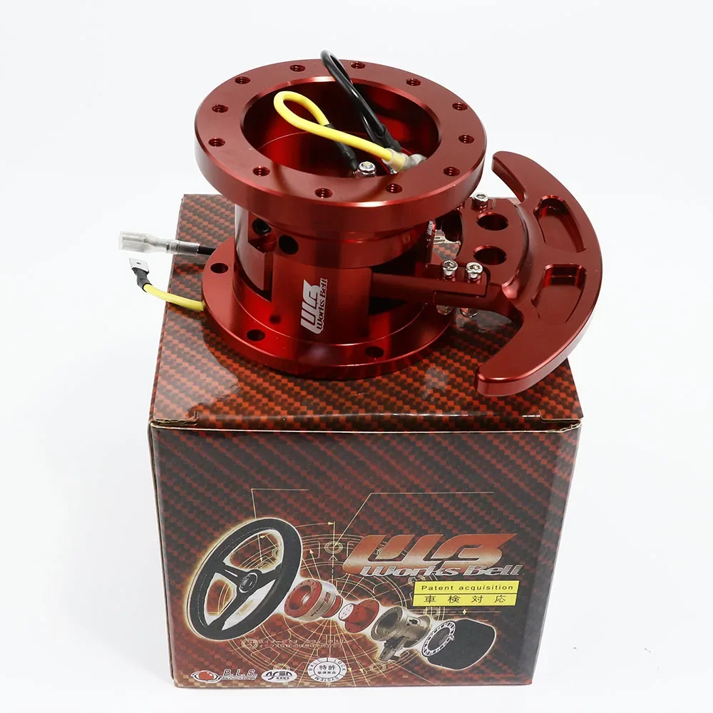 New High WORKS BELL GTC Tilt Racing Steering Wheel Quick Release Hub Kit Adapter Body Removable Snap Off Boss Kit
New High WORKS BELL GTC Tilt Racing Steering Wheel Quick Release Hub Kit Adapter Body Removable Snap Off Boss Kit