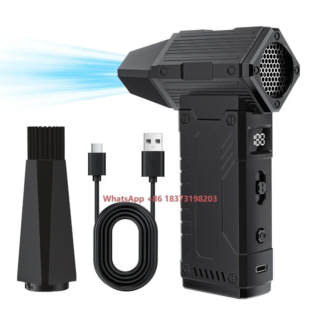 110000RPM Powerful Turbo Motor Mini Jet Fan Compressed Air Duster Blower for Car Drying Portable Home Rug Desk Cleaning Tools
110000RPM Powerful Turbo Motor Mini Jet Fan Compressed Air Duster Blower for Car Drying Portable Home Rug Desk Cleaning Tools