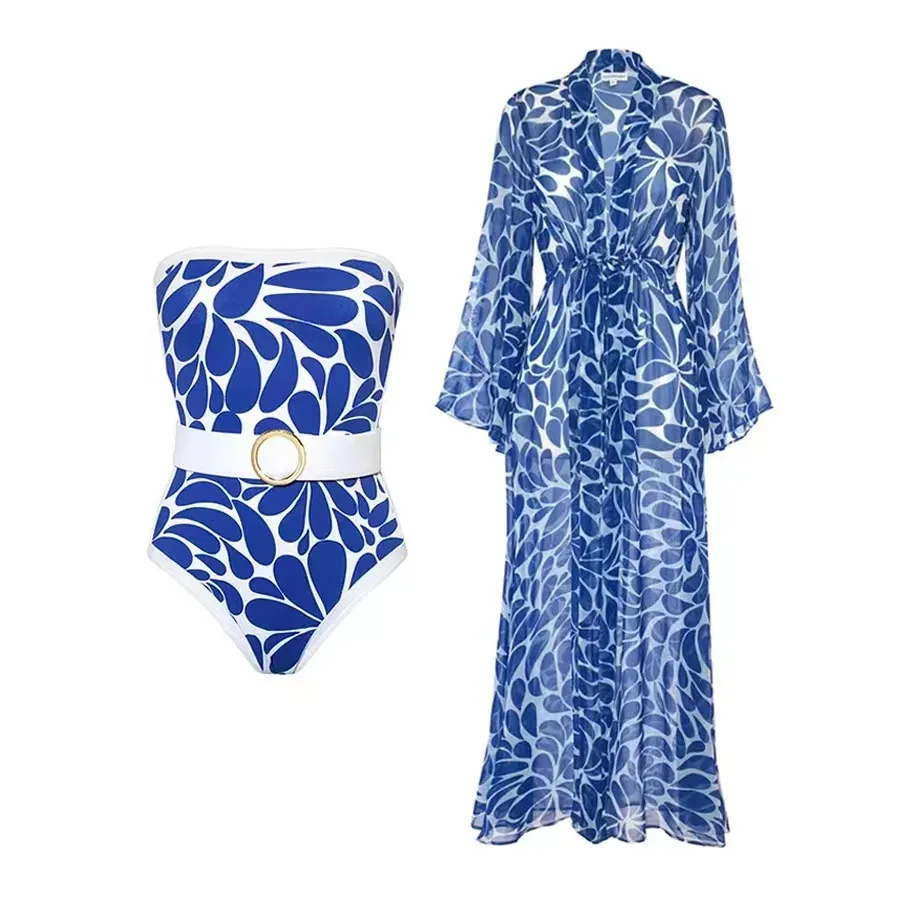 2024 New Faion Floral Print One-Piece Swimsuit Women's Long Sve Thermal Spa Swimwear Fixed Chest Pad Surf Swimsuit
2024 New Faion Floral Print One-Piece Swimsuit Women's Long Sve Thermal Spa Swimwear Fixed Chest Pad Surf Swimsuit