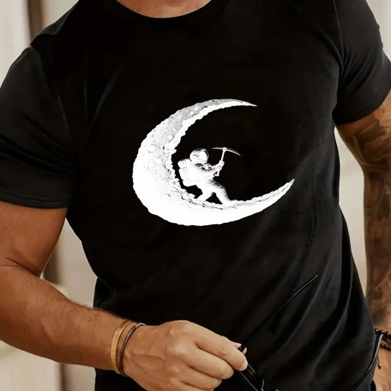 Men's T-Shirt Black Moon Fishing Print High Quality Cotton 180g
Men's T-Shirt Black Moon Fishing Print High Quality Cotton 180g