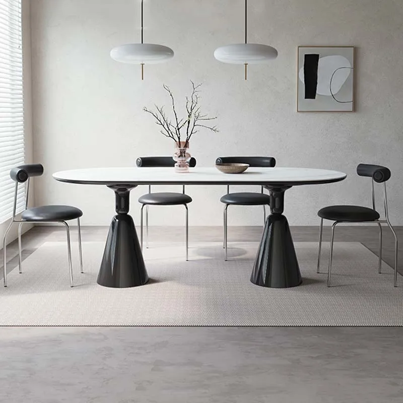 European Wooden Table Kitchen Home Modern Design Luxury Dining Table Restaurant Rectangular Mesa De Comedor Restaurant Furniture
European Wooden Table Kitchen Home Modern Design Luxury Dining Table Restaurant Rectangular Mesa De Comedor Restaurant Furniture