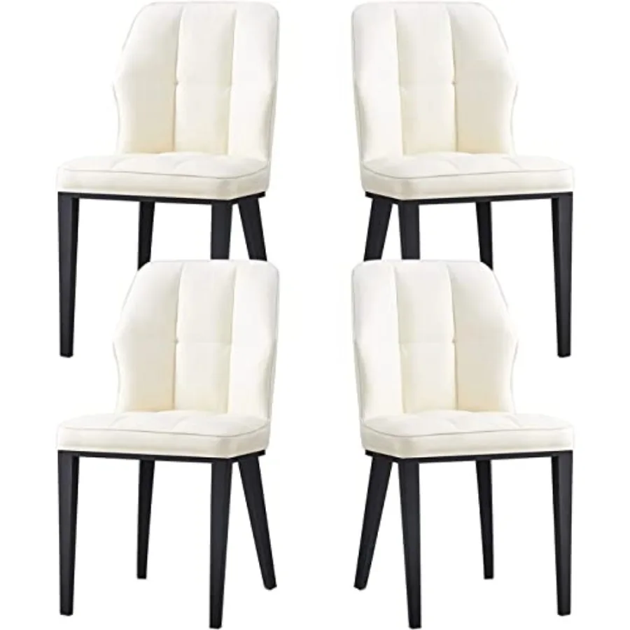 Dining Chair Moderns Set of 4 PU Leather Kitchens Modern Carbon Steel Legs Living Room Bedroom Hotel Sides White
Dining Chair Moderns Set of 4 PU Leather Kitchens Modern Carbon Steel Legs Living Room Bedroom Hotel Sides White