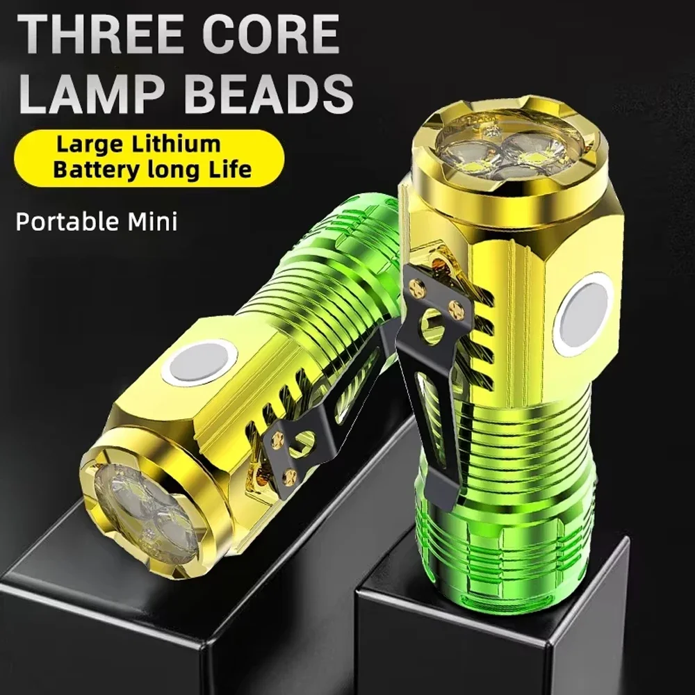 Трехглазый Monster Mini Flash Супермощный фонарик Перезаряжаемый портативный наружный светильник Мощные вспышки дальнего действия
Трехглазый Monster Mini Flash Супермощный фонарик Перезаряжаемый портативный наружный светильник Мощные вспышки дальнего действия