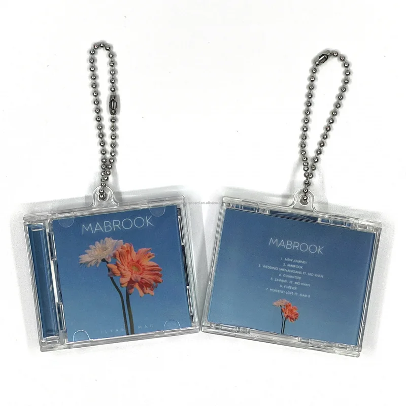 High Quality custom music Gift Nfc CD Album Box Case Automation Play Mini Cd Keychain
High Quality custom music Gift Nfc CD Album Box Case Automation Play Mini Cd Keychain