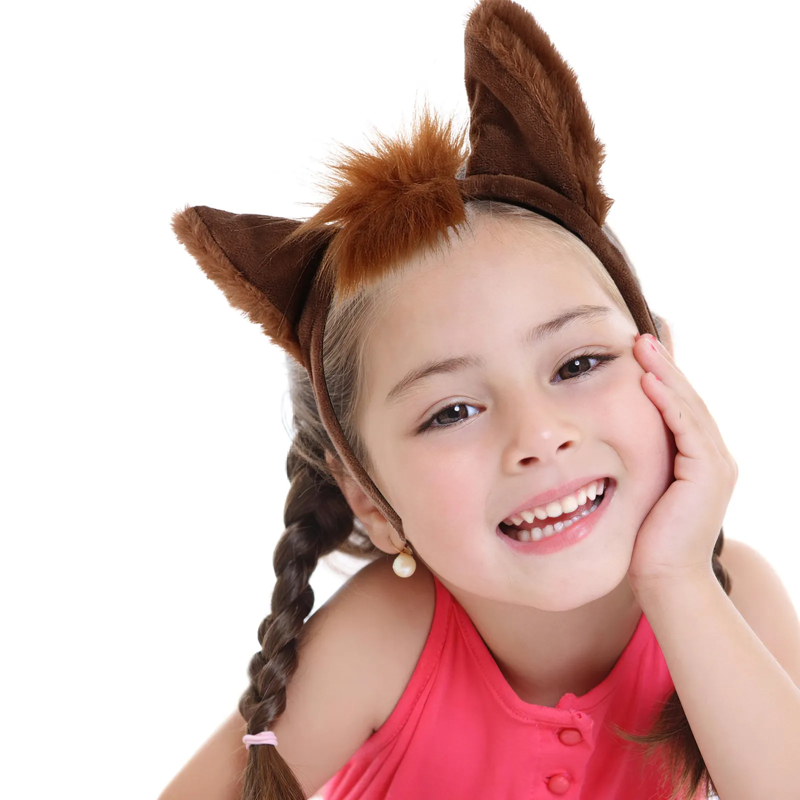 1Set Cartoon Horse Headband Set Brown Horse Ears Tail Bowtie Animal Costume Headpiece for Halloween Carnival Cosplay Farm Party
1Set Cartoon Horse Headband Set Brown Horse Ears Tail Bowtie Animal Costume Headpiece for Halloween Carnival Cosplay Farm Party