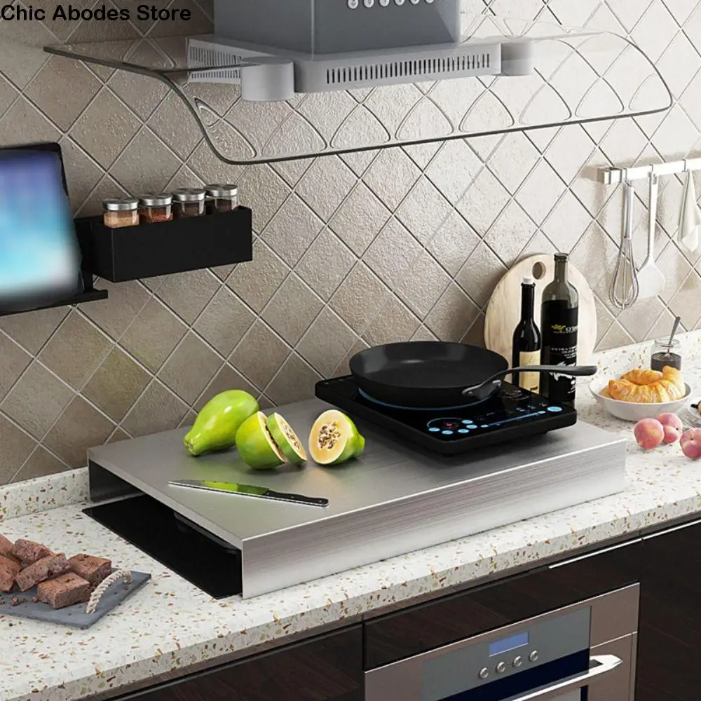 Stainless Steel Stove Top Cover Anti-rust Protective Plate Gas Stove Top Burner Bracket Surface Smooth High Load-bearing
Stainless Steel Stove Top Cover Anti-rust Protective Plate Gas Stove Top Burner Bracket Surface Smooth High Load-bearing