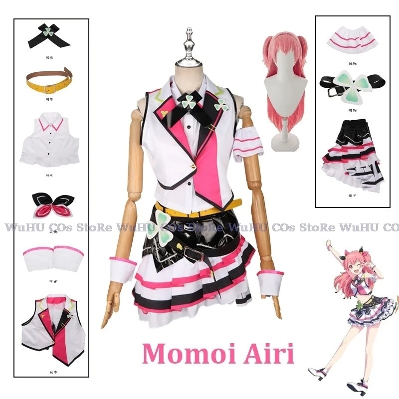MORE MORE JUMP Dress Airi Hinomori Cosplay Project Sekai Colorful Stage Feat Wig Airi Hinomori Cosplay Costume Women Party
MORE MORE JUMP Dress Airi Hinomori Cosplay Project Sekai Colorful Stage Feat Wig Airi Hinomori Cosplay Costume Women Party
