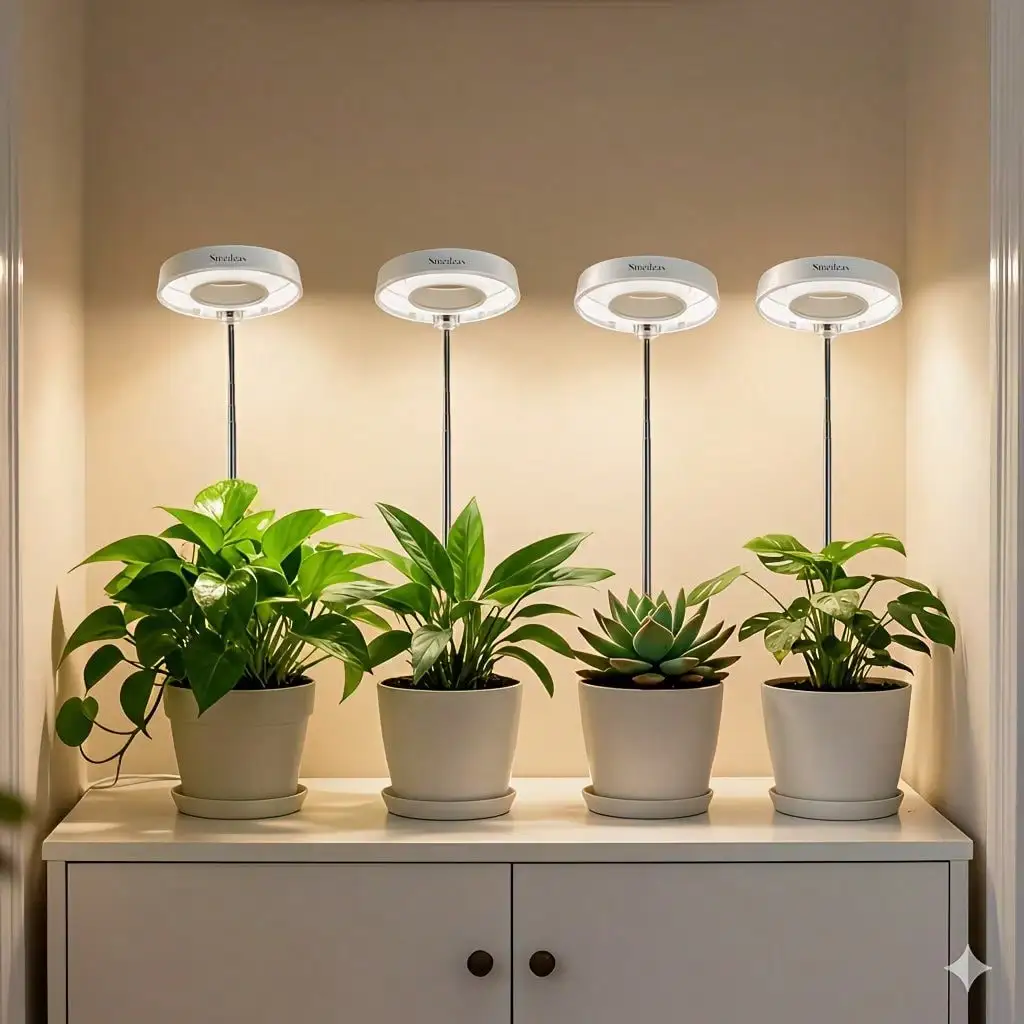 LED Plant Light Grow Lights For Indoor Plants Full Spectrum, Full Spectrum Desk Growth Lamp With Smart Automatic 3/6/9H Timer, 4 Dimmable Levels Height, For Bedroom And Indoor Plants Growing,Warm White
LED Plant Light Grow Lights For Indoor Plants Full Spectrum, Full Spectrum Desk Growth Lamp With Smart Automatic 3/6/9H Timer, 4 Dimmable Levels Height, For Bedroom And Indoor Plants Growing,Warm White