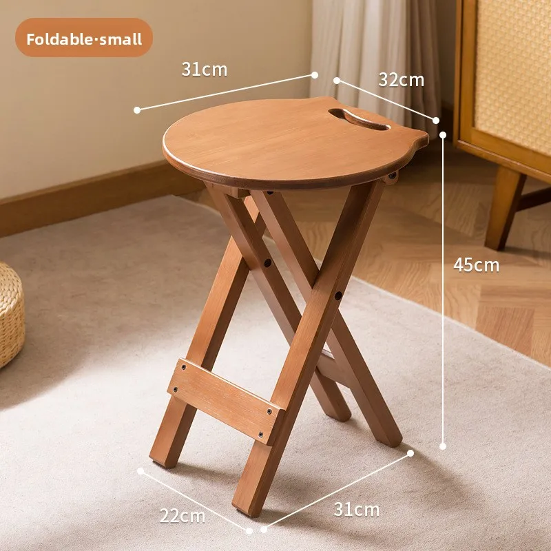 Multi-functional Foldable Stool Household Tall Round Stool Portable Thickened Mazar Kitchen Eating Back Chair Bar High Chair
Multi-functional Foldable Stool Household Tall Round Stool Portable Thickened Mazar Kitchen Eating Back Chair Bar High Chair