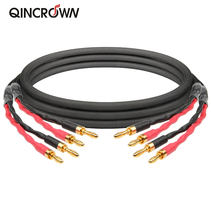 Canare HiFi Speaker Cable Pure Copper Gold Plated Banana Plug Audio Amplifier Interface Connector Cable
Canare HiFi Speaker Cable Pure Copper Gold Plated Banana Plug Audio Amplifier Interface Connector Cable