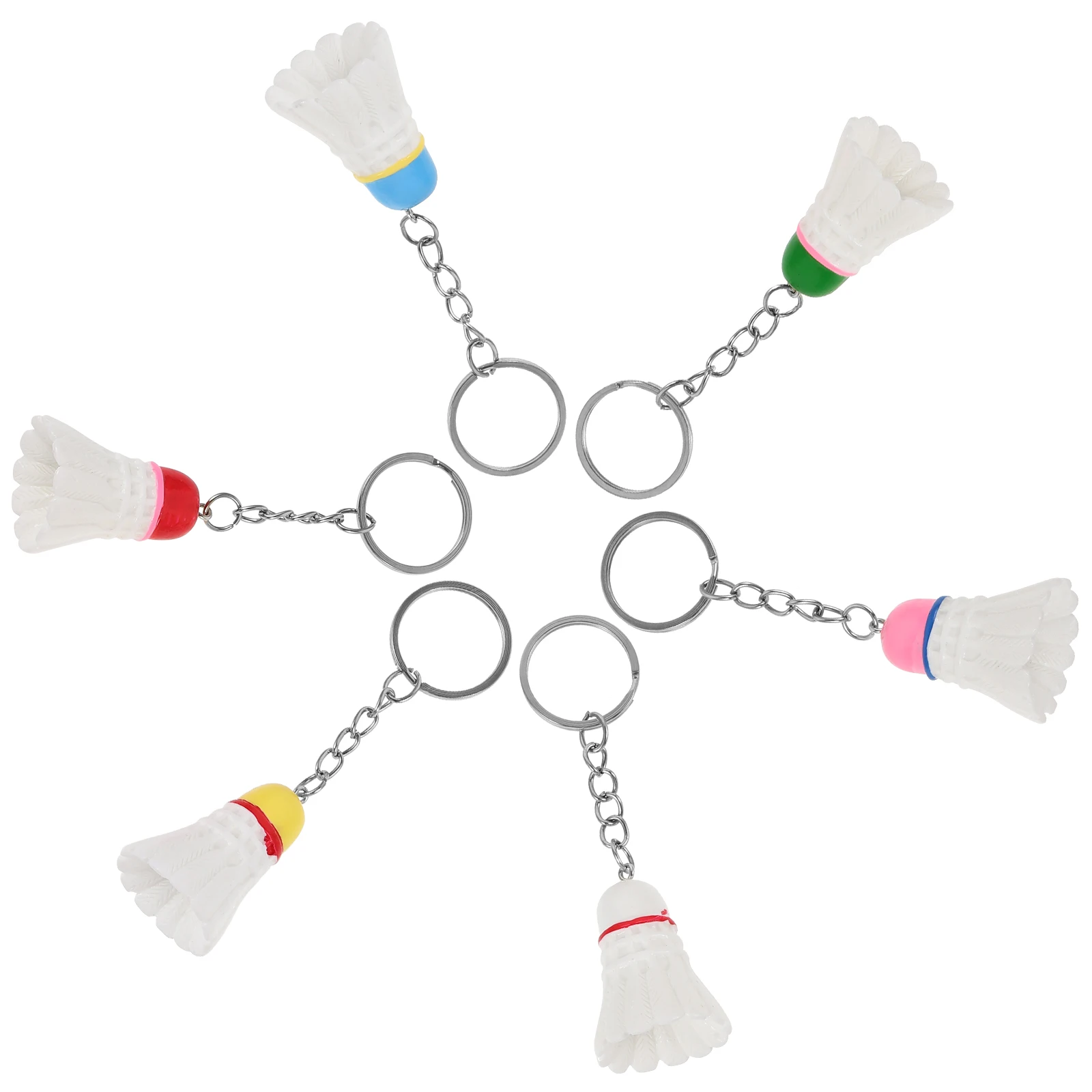 6pcs Badminton Keychain Pendant Ring Accessories Bag Decoration Keychain Trinket Hanging Pendant Schoolbag for Backpack
6pcs Badminton Keychain Pendant Ring Accessories Bag Decoration Keychain Trinket Hanging Pendant Schoolbag for Backpack